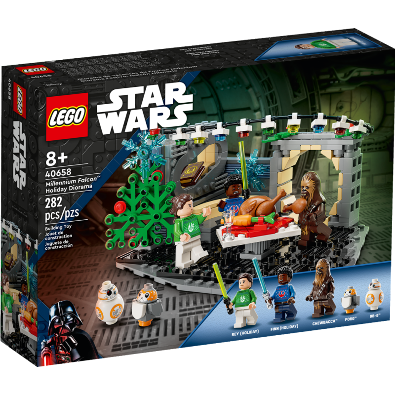 Diorama festivo Millennium Falcon™ - Lego Star Wars 40658