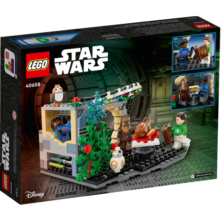 Diorama festivo Millennium Falcon™ - Lego Star Wars 40658
