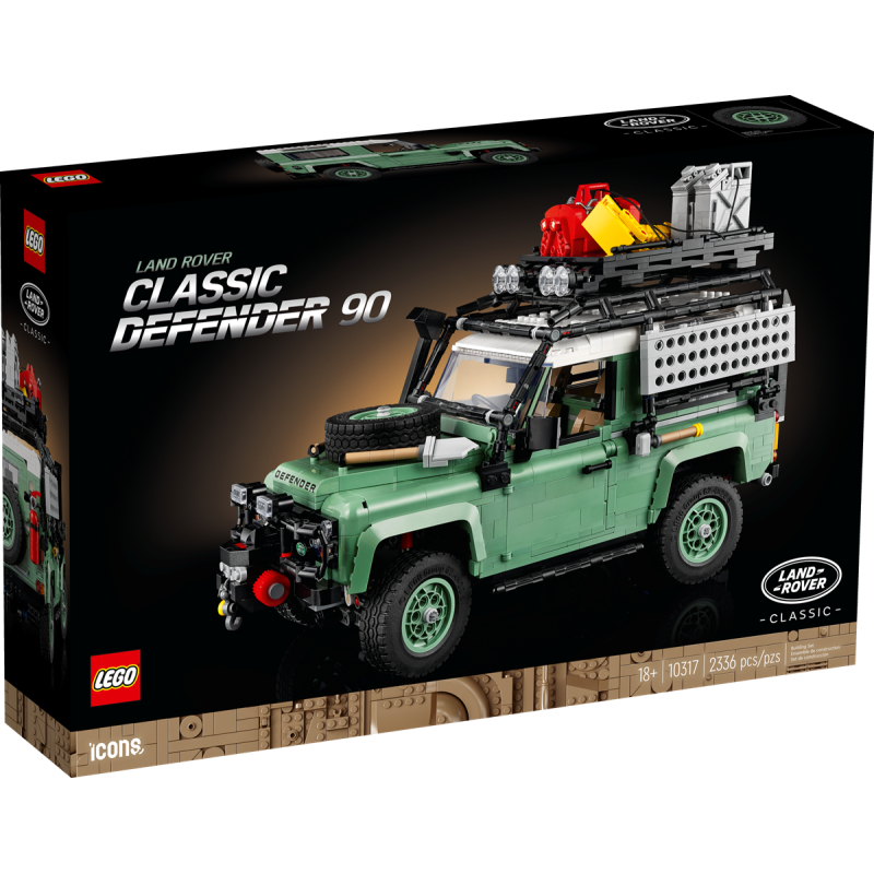 Land Rover Classic Defender 90 - Lego Icons 10317