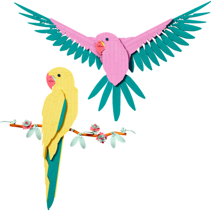 Collezione animali – Pappagalli ara - Lego Art 31211