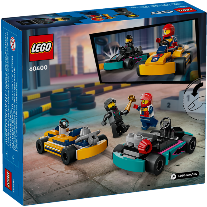 Go-kart e piloti - Lego City 60400