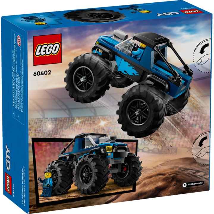 Monster Truck blu - Lego City 60402