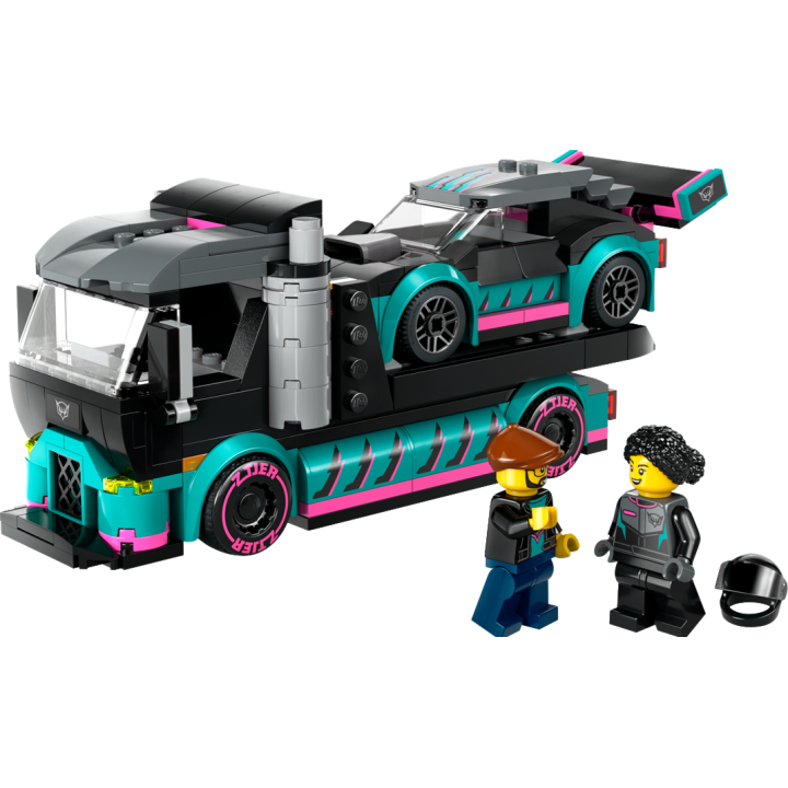 Auto da corsa e trasportatore - Lego City 60406