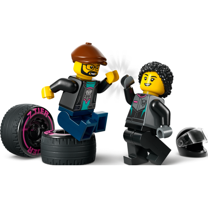 Auto da corsa e trasportatore - Lego City 60406
