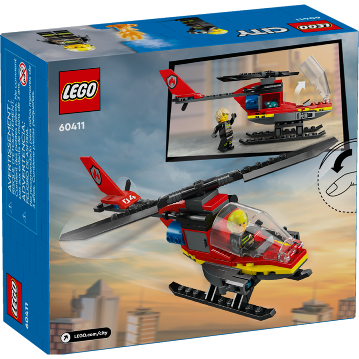 Elicottero dei pompieri - Lego City 60411