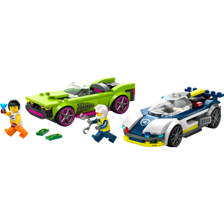 Inseguimento della macchina da corsa - Lego City 60415