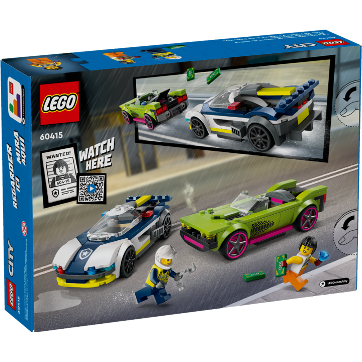 Inseguimento della macchina da corsa - Lego City 60415