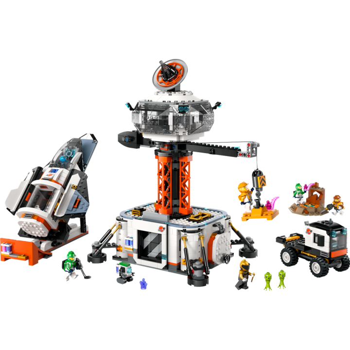 Base spaziale e piattaforma di lancio - Lego City 60434
