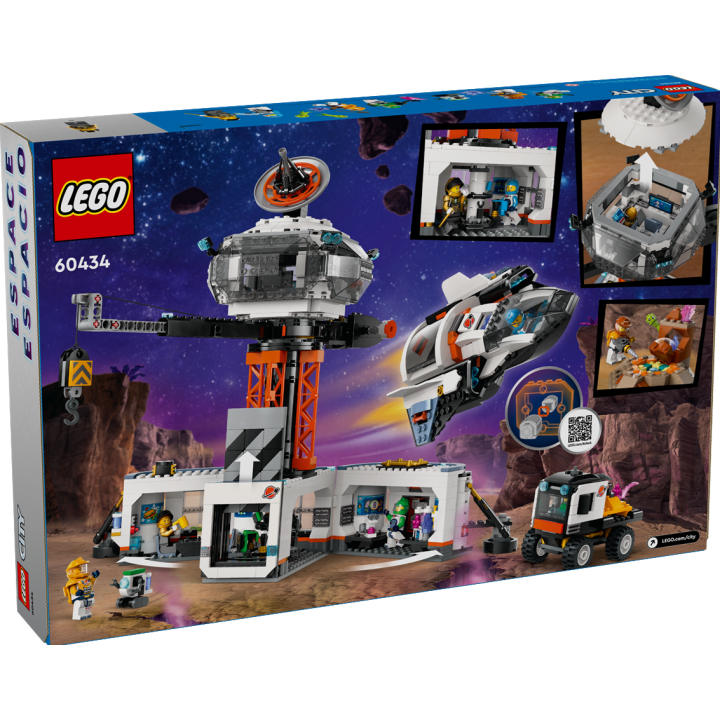 Base spaziale e piattaforma di lancio - Lego City 60434