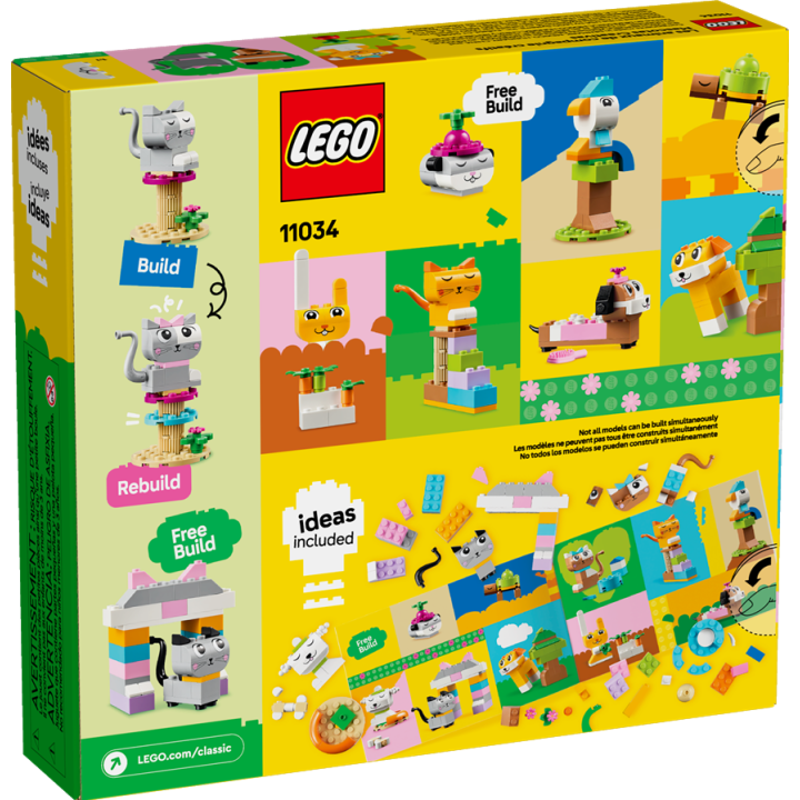 Animali domestici creativi - Lego Classic 11034