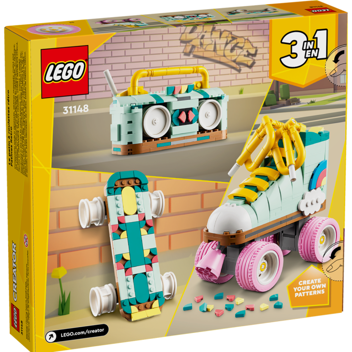 Pattino a rotelle retrò - Lego Creator 31148