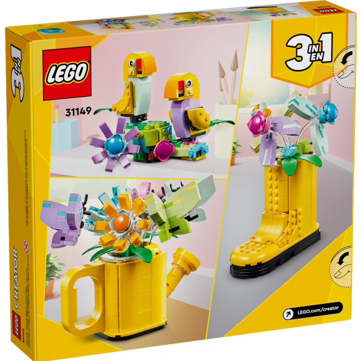Innaffiatoio con fiori - Lego Creator 31149