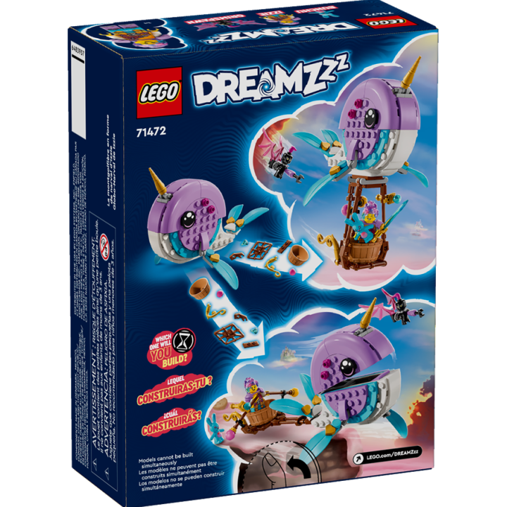 La Mongolfiera-narvalo di Izzie - Lego Dreamzzz 71472