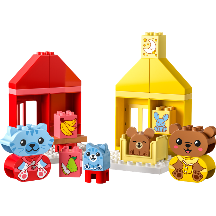 Attività quotidiane: mangiare e andare a letto - Lego Duplo 10414