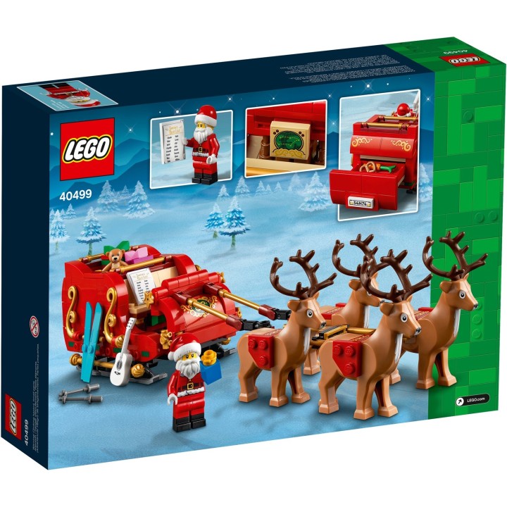 La slitta di Babbo Natale - Lego 40499