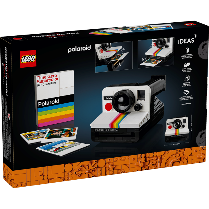 Fotocamera Polaroid OneStep SX-70 - Lego Ideas 21345