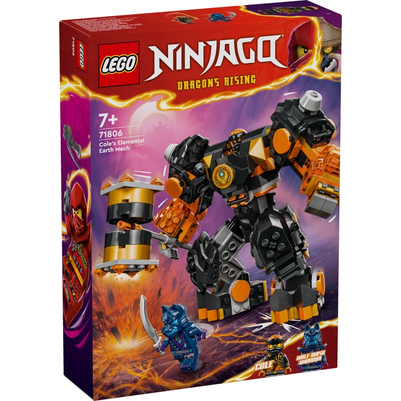 Mech elemento Terra di Cole - Lego Ninjago 71806
