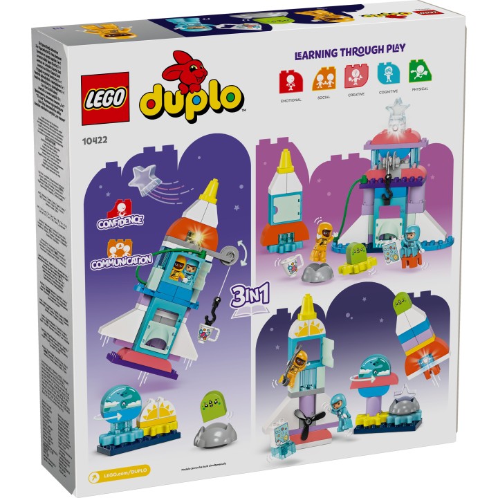 Avventura dello Space Shuttle 3 in 1 - Lego Duplo 10422