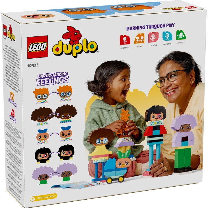 Persone da costruire con grandi emozioni - Lego Duplo 10423