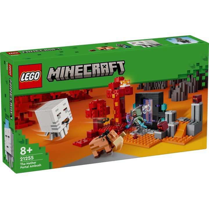 Agguato nel portale del Nether - Lego Minecraft 21255