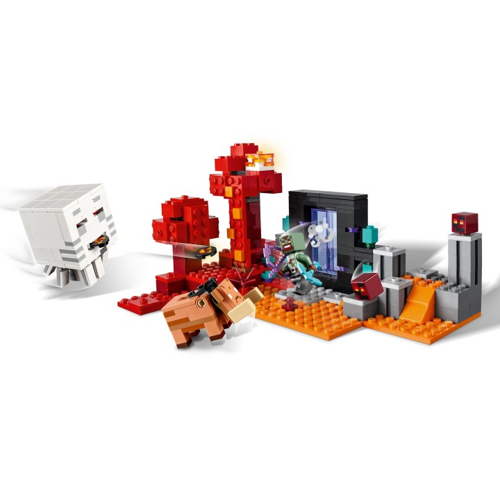 Agguato nel portale del Nether - Lego Minecraft 21255