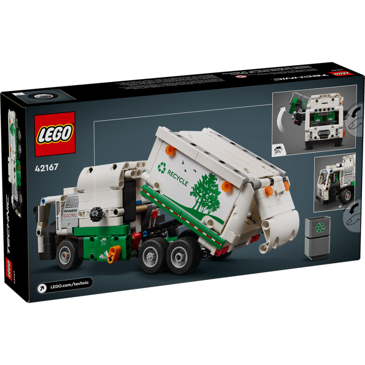 Camion della spazzatura Mack® LR Electric - Lego Technic 42167