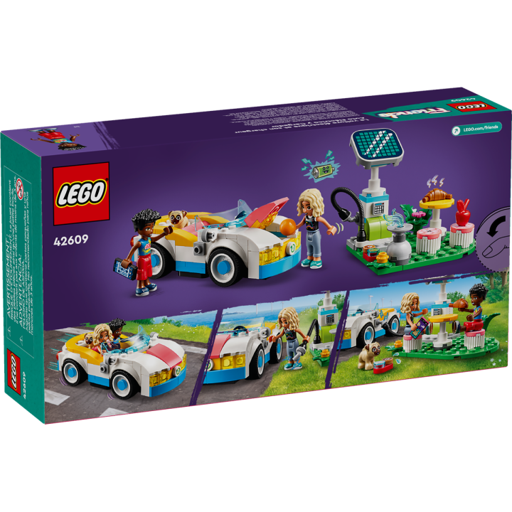 Auto elettrica e caricabatterie - Lego Friends 42609