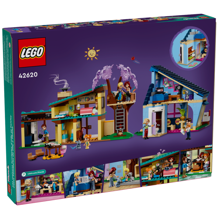 Le case di Olly e Paisley - Lego Frineds 42620