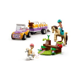 Rimorchio con cavallo e pony - Lego Friends 42634