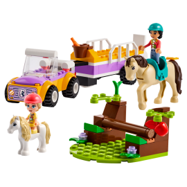 Rimorchio con cavallo e pony - Lego Friends 42634