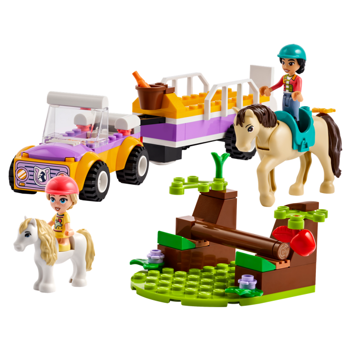 Rimorchio con cavallo e pony - Lego Friends 42634