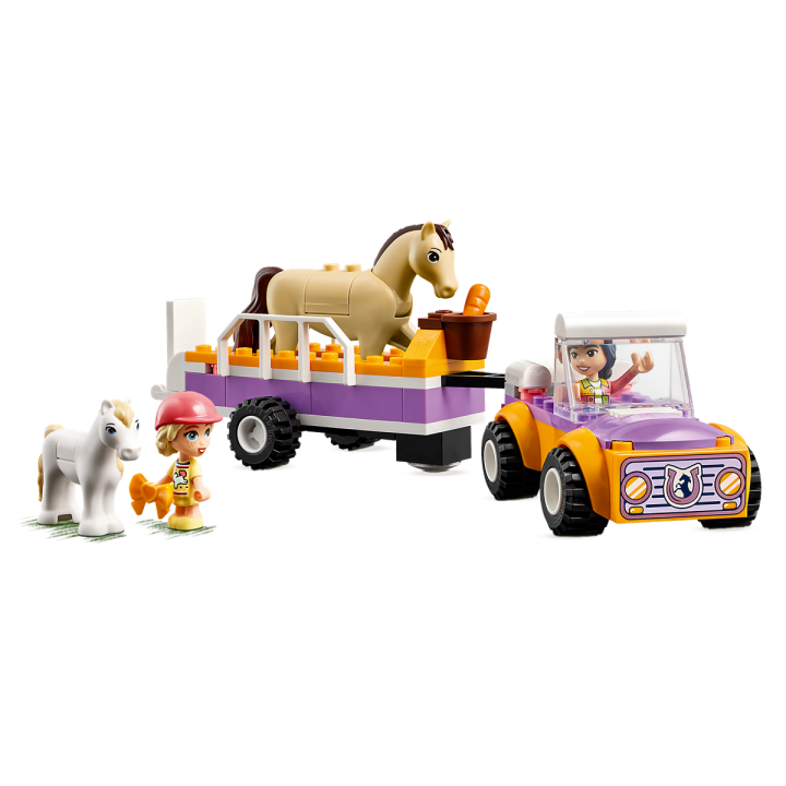 Rimorchio con cavallo e pony - Lego Friends 42634