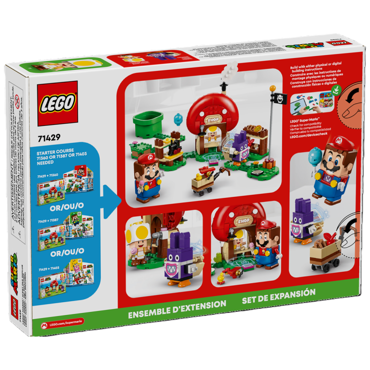 Pack di espansione Ruboniglio al negozio di Toad - Lego Super Mario 71429