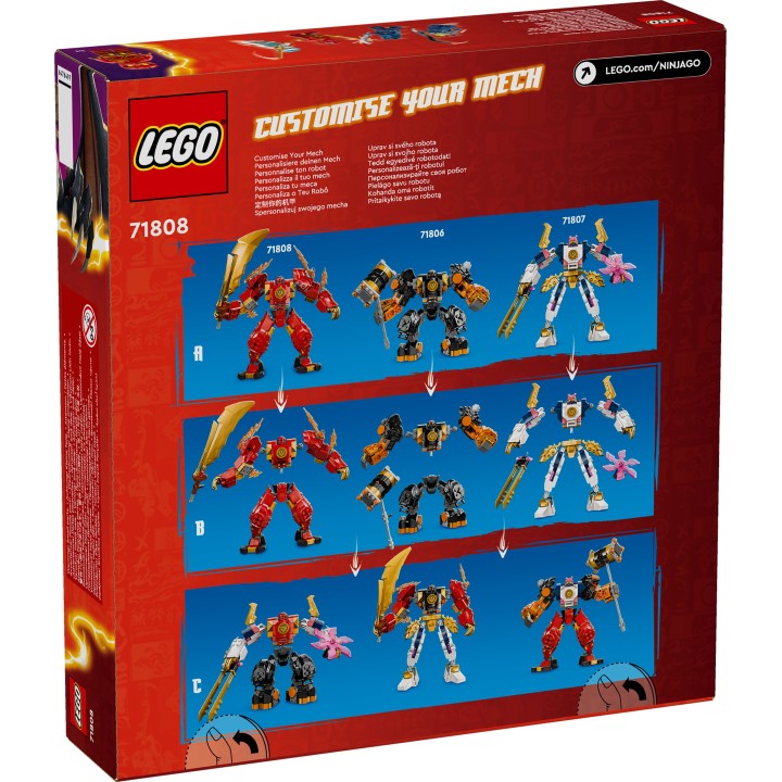 Mech elemento Fuoco di Kai - Lego Ninjago 71808
