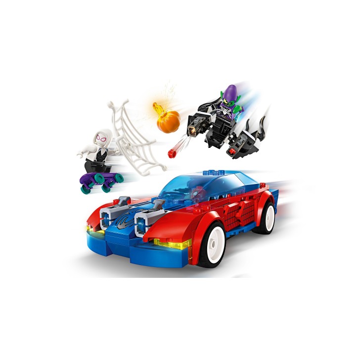 Auto da corsa di Spider-Man e Venom Goblin - Lego Marvel 76279