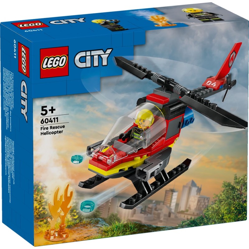 Elicottero dei pompieri - Lego City 60411