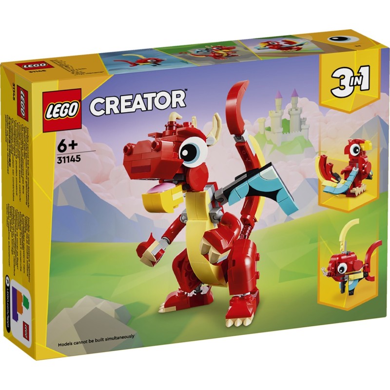 Drago rosso - Lego Creator 31145