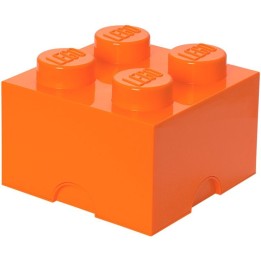 Contenitore Lego brick 4 Medio Arancio - Lego 4003c