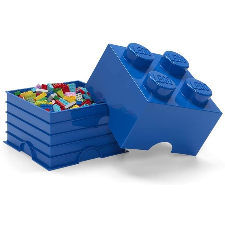 Contenitore Lego brick 4 Medio Blu - Lego 4003b