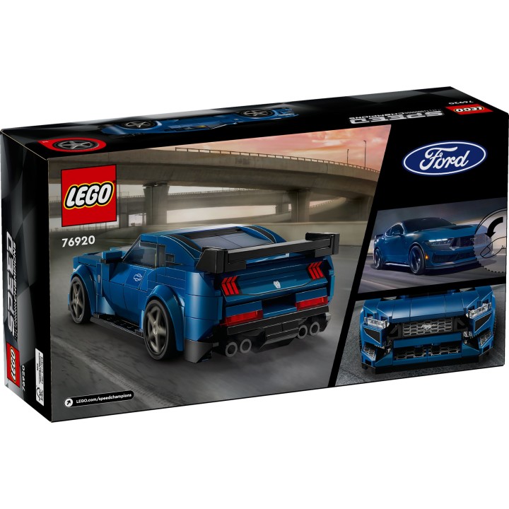 Auto sportiva Ford Mustang Dark Horse - Lego Speed Champions 76920