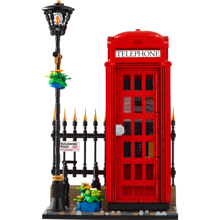 Cabina telefonica rossa di Londra - Lego Ideas 21347