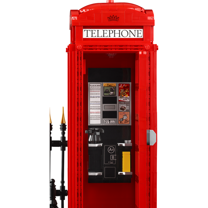 Cabina telefonica rossa di Londra - Lego Ideas 21347
