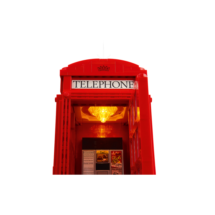 Cabina telefonica rossa di Londra - Lego Ideas 21347