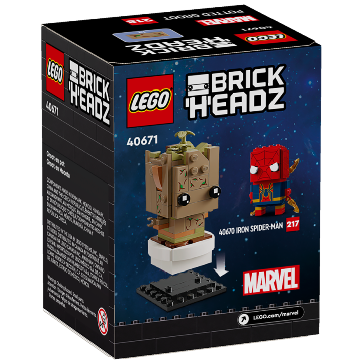Groot in vaso - Lego BrickHeadz 40671