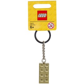Portachiavi con mattoncino LEGO® dorato - Lego 850808