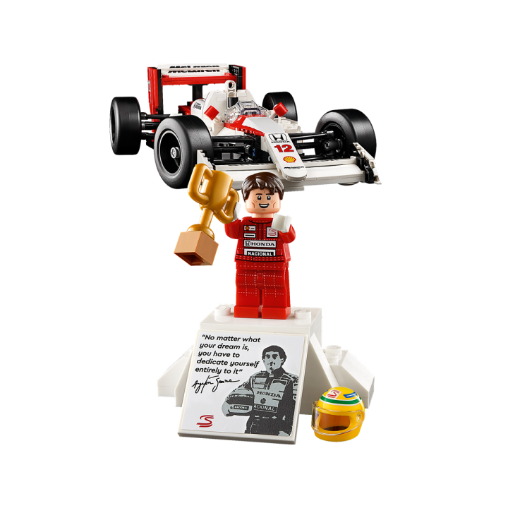 McLaren MP4/4 e Ayrton Senna - Lego Icons 10330