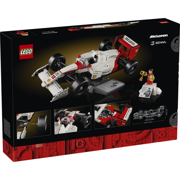 McLaren MP4/4 e Ayrton Senna - Lego Icons 10330