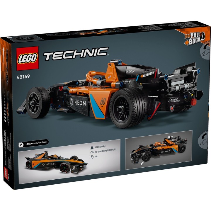 NEOM McLaren Formula E Race Car - Lego Technic 42169