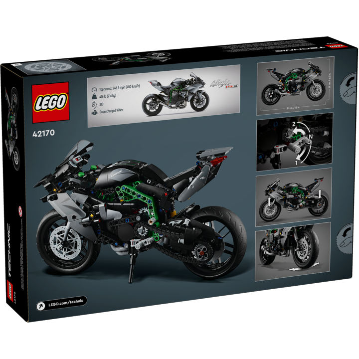 Motocicletta Kawasaki Ninja H2R - Lego Techinc 42170