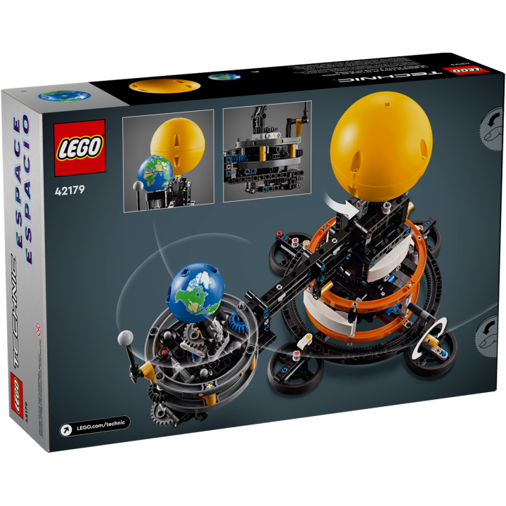 Pianeta Terra e Luna in orbita - Lego Technic 42179